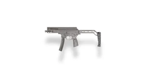 The MAT-K Roller Delayed Pistol, MP5 Magazine Compatible Lower, w/ Brace